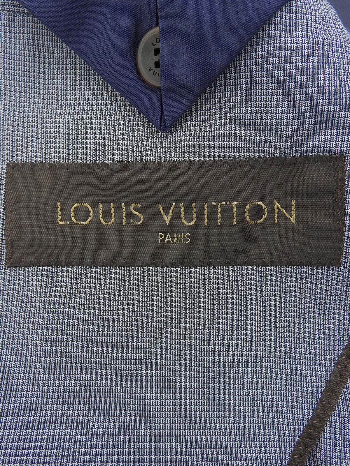 Navy Check Pattern Tailored Jacket