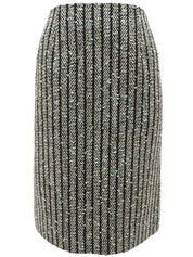 Striped Pattern Set in Black/White/Green