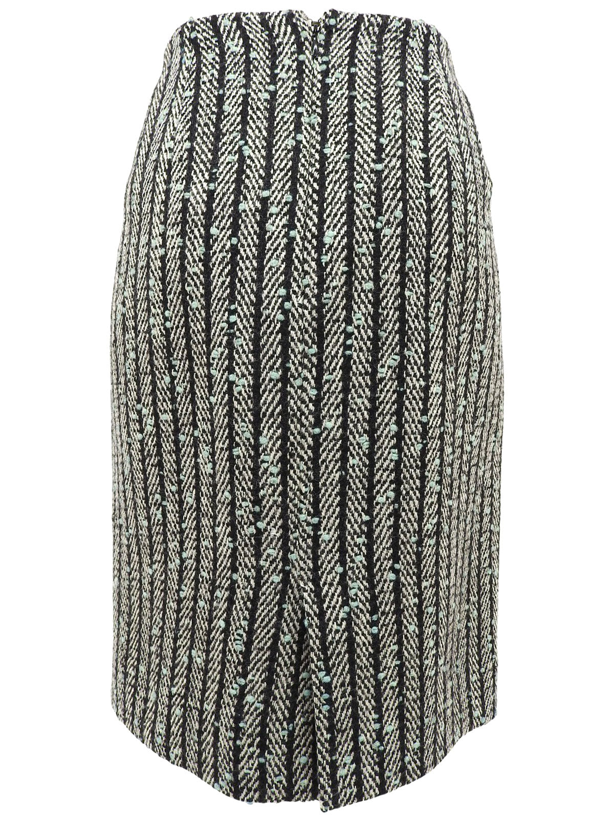 Striped Pattern Set in Black/White/Green