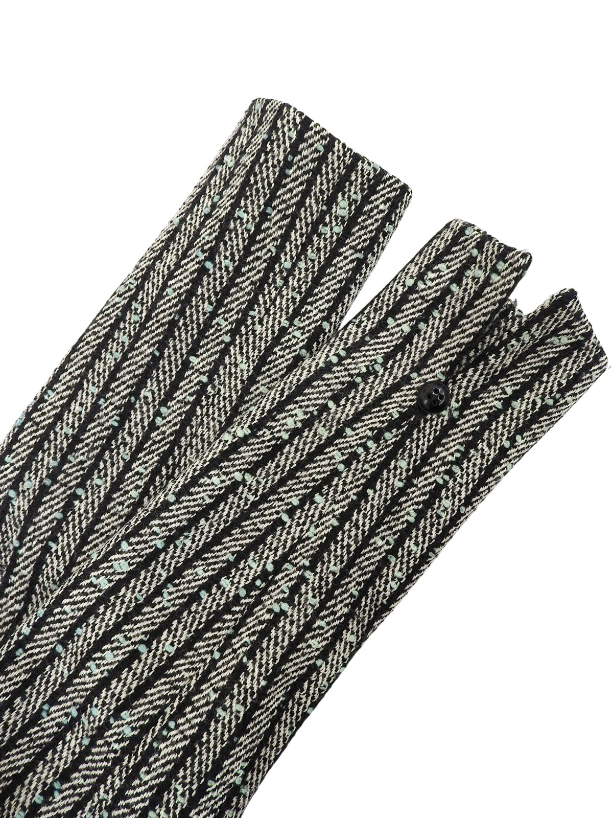 Striped Pattern Set in Black/White/Green