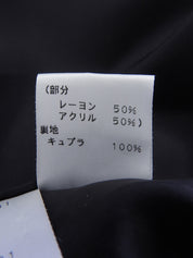 ニットファーコンビワンピース #40 ブラック