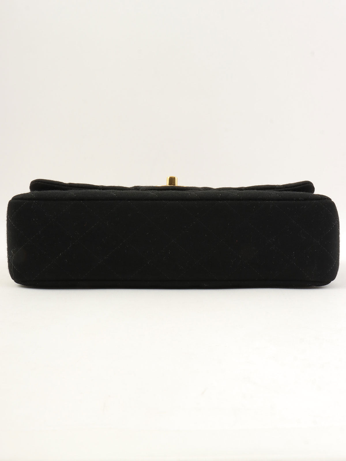 2014 Cotton Classic Flap Chain Bag 25cm Black