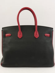 2011 Birkin 35 Black/Ruby