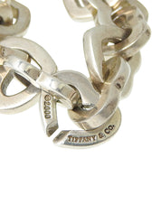 18K 925 Heart Ring Bracelet Silver/Gold