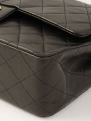 1995年頃製 クラシックフラップチェーンバッグ25cm ブラック