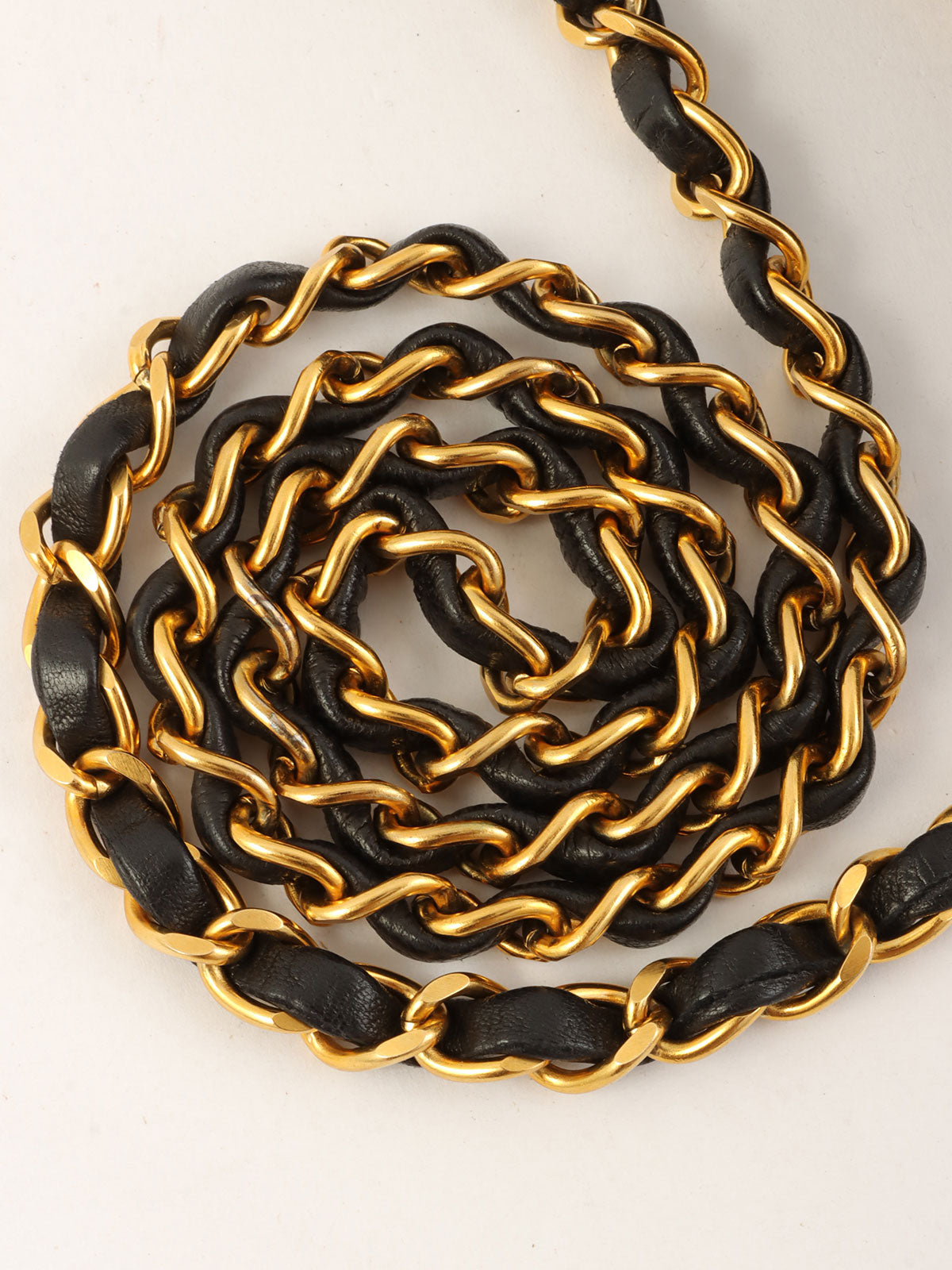 1995年頃製 クラシックフラップチェーンバッグ25cm ブラック