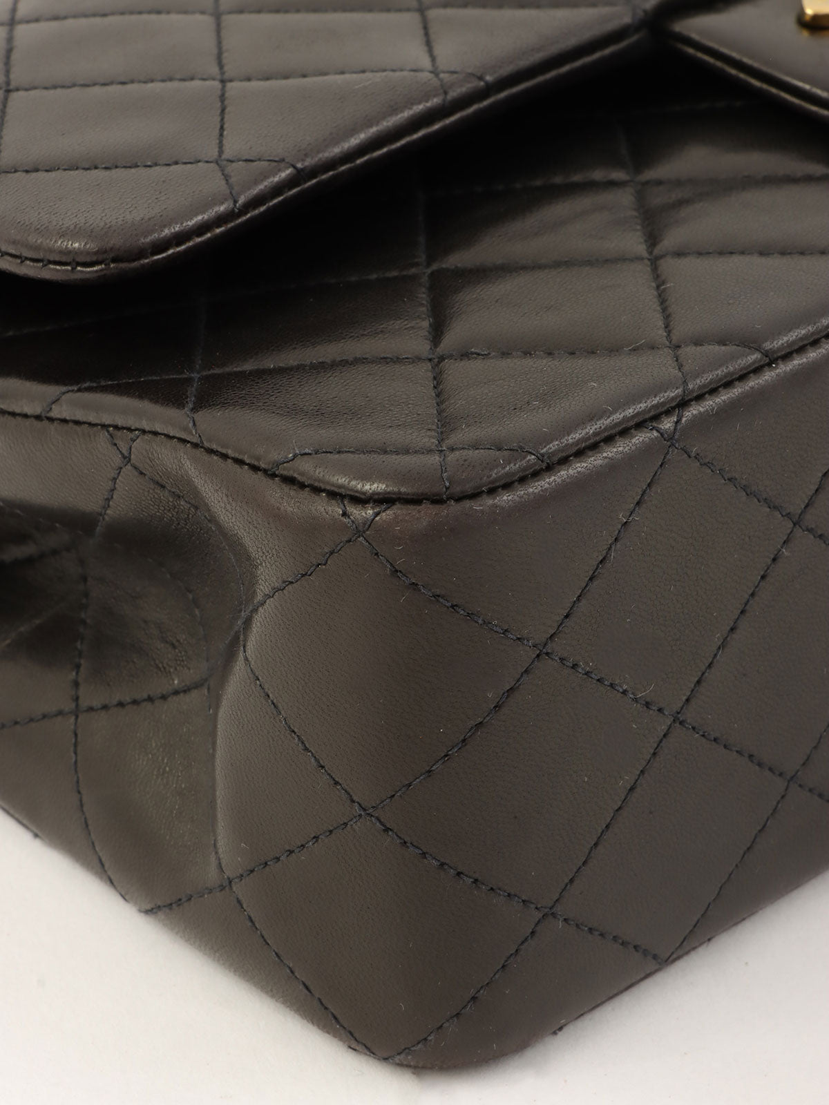 1995 Classic Flap Chain Bag 25cm Black