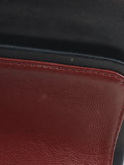 1990年頃製 クラシックフラップチェーンバッグ23cm ネイビー