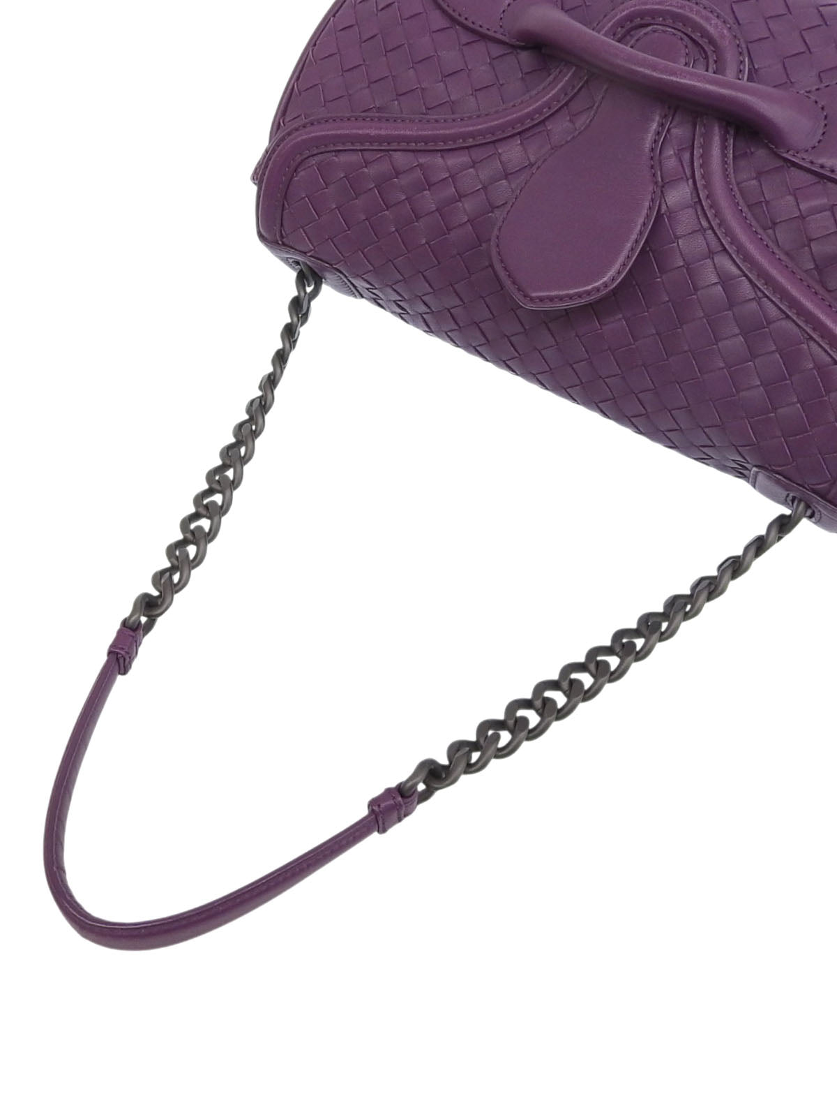 イントレチャートショルダーバッグ パープル