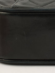 1992年頃製 マトラッセステッチCCターンロックビジューチェーンバッグミニ ブラック