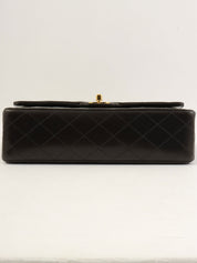 1995年頃製 クラシックフラップチェーンバッグ25cm ブラック