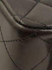 1995年頃製 クラシックフラップチェーンバッグ25cm ブラック