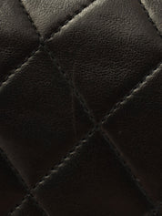 1995年頃製 クラシックフラップチェーンバッグ25cm ブラック