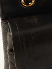 1995 Classic Flap Chain Bag 25cm Black