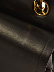 1995年頃製 クラシックフラップチェーンバッグ25cm ブラック