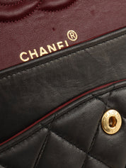 1995年頃製 クラシックフラップチェーンバッグ25cm ブラック