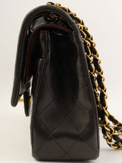 1995年頃製 クラシックフラップチェーンバッグ25cm ブラック