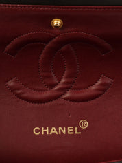 1995年頃製 クラシックフラップチェーンバッグ25cm ブラック