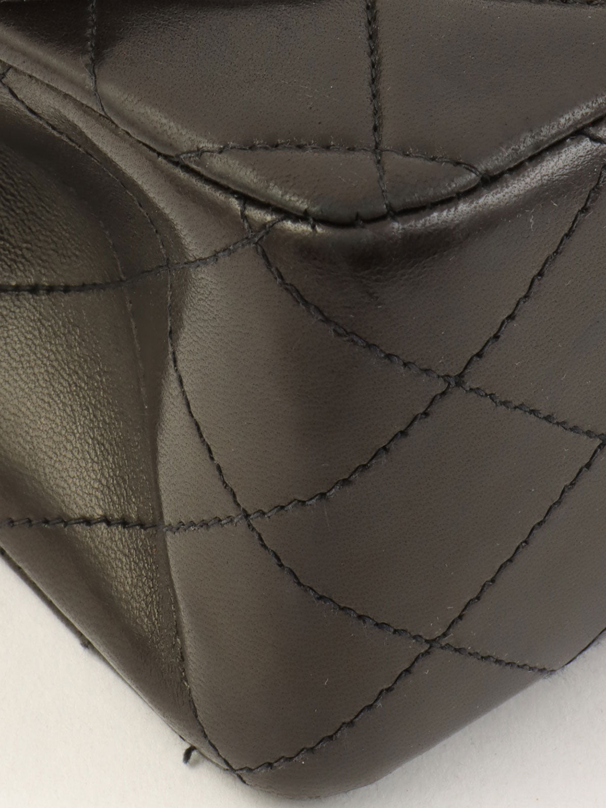 1995年頃製 クラシックフラップチェーンバッグ25cm ブラック