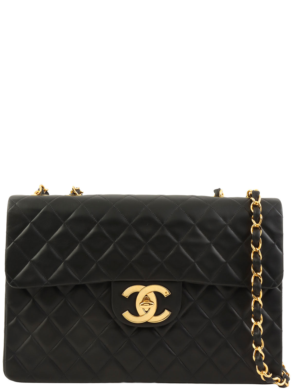 1992 Classic Flap Maxi Black