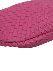 Pink Intrecciato Hobo Bag
