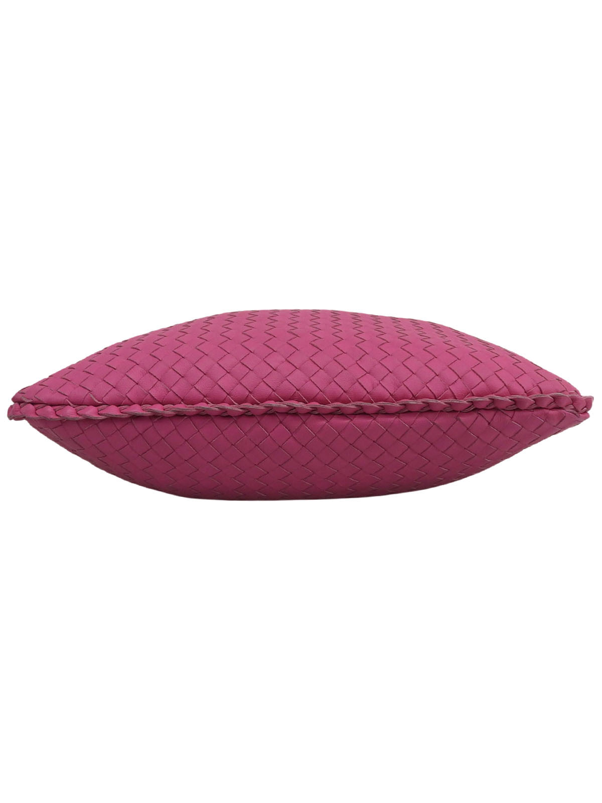 Pink Intrecciato Hobo Bag