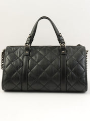 2015年頃製 CCマークマトラッセステッチ2wayボストンバッグ ブラック