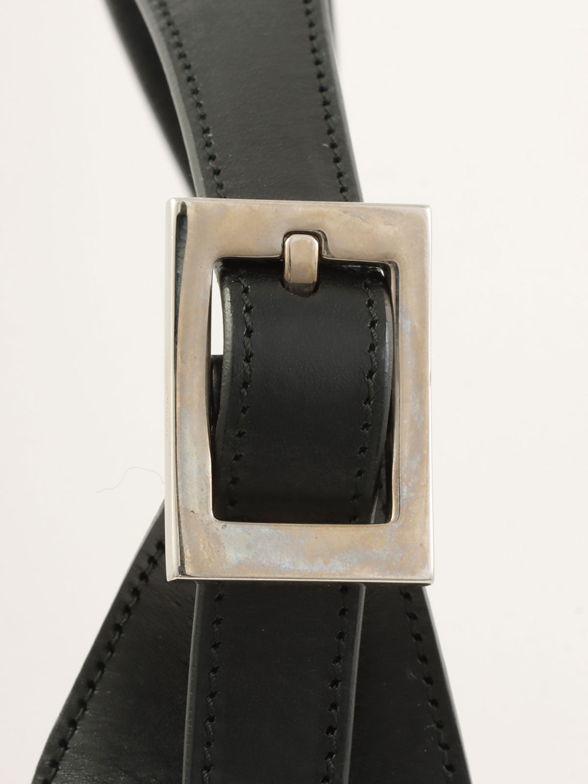 Canvas GG Jackie One-Shoulder Bag in Black