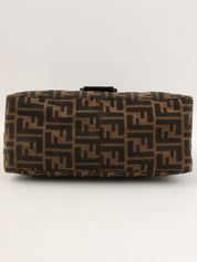FF Zucca pattern handbag in brown