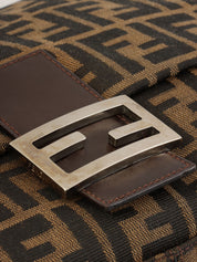 FF Zucca pattern handbag in brown