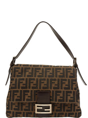 FF Zucca pattern handbag in brown