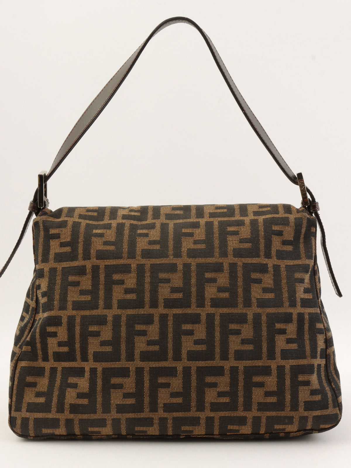 FF Zucca pattern handbag in brown