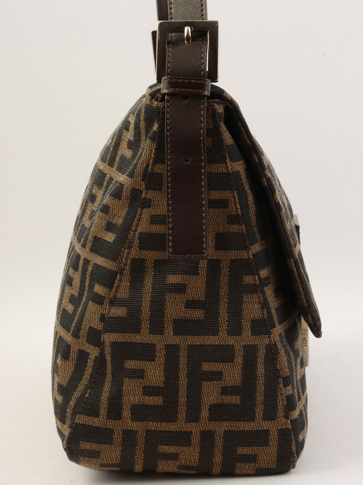 FF Zucca pattern handbag in brown