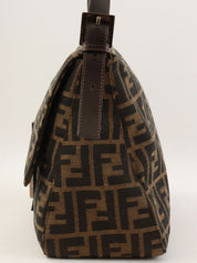 FF Zucca pattern handbag in brown