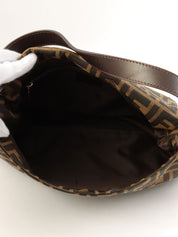 FF Zucca pattern handbag in brown