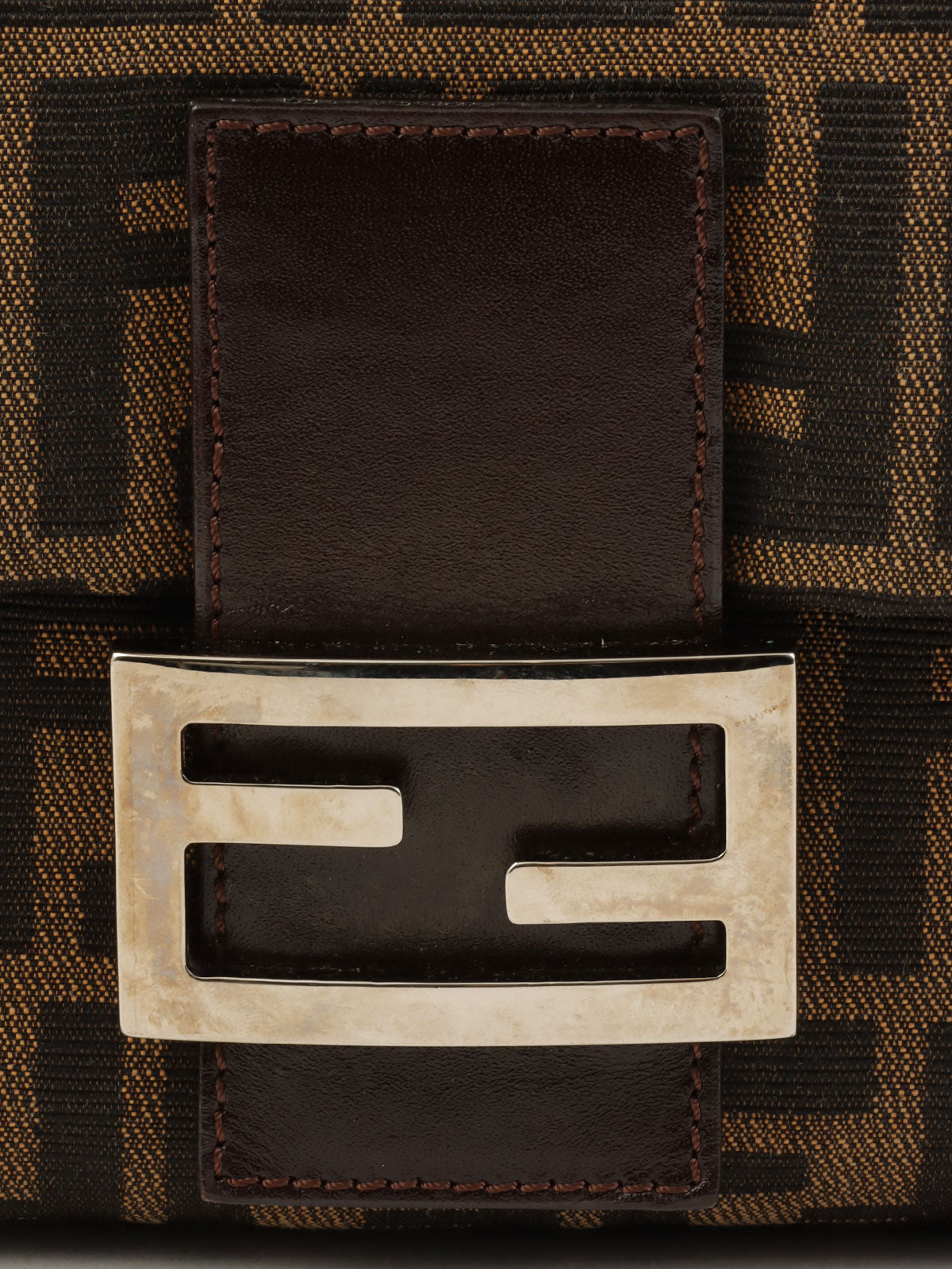 FF Zucca pattern handbag in brown