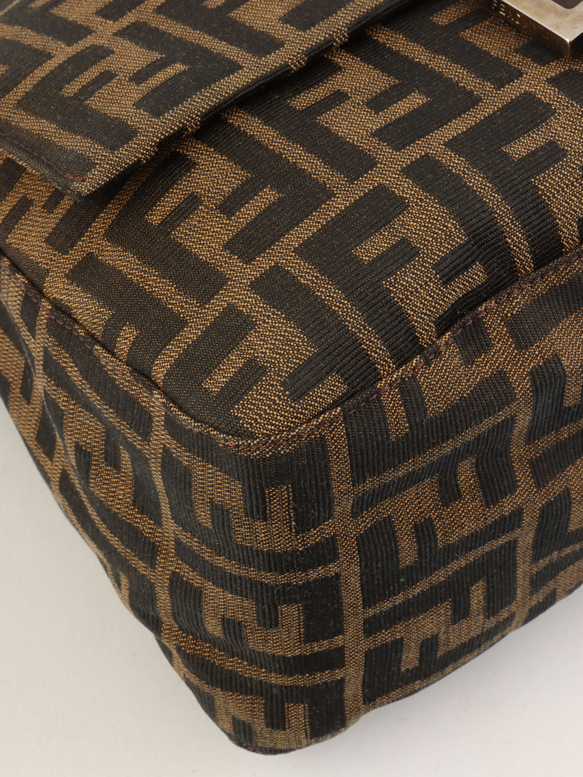 FF Zucca pattern handbag in brown