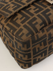 FF Zucca pattern handbag in brown