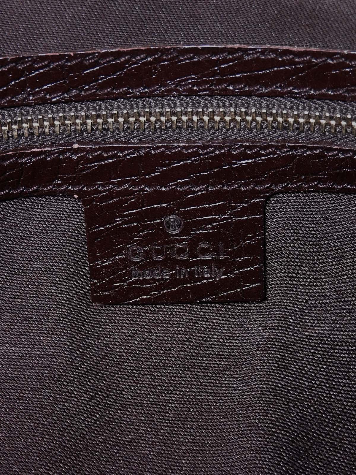 帆布 GG 图案雪莉线马衔扣单肩包，米色