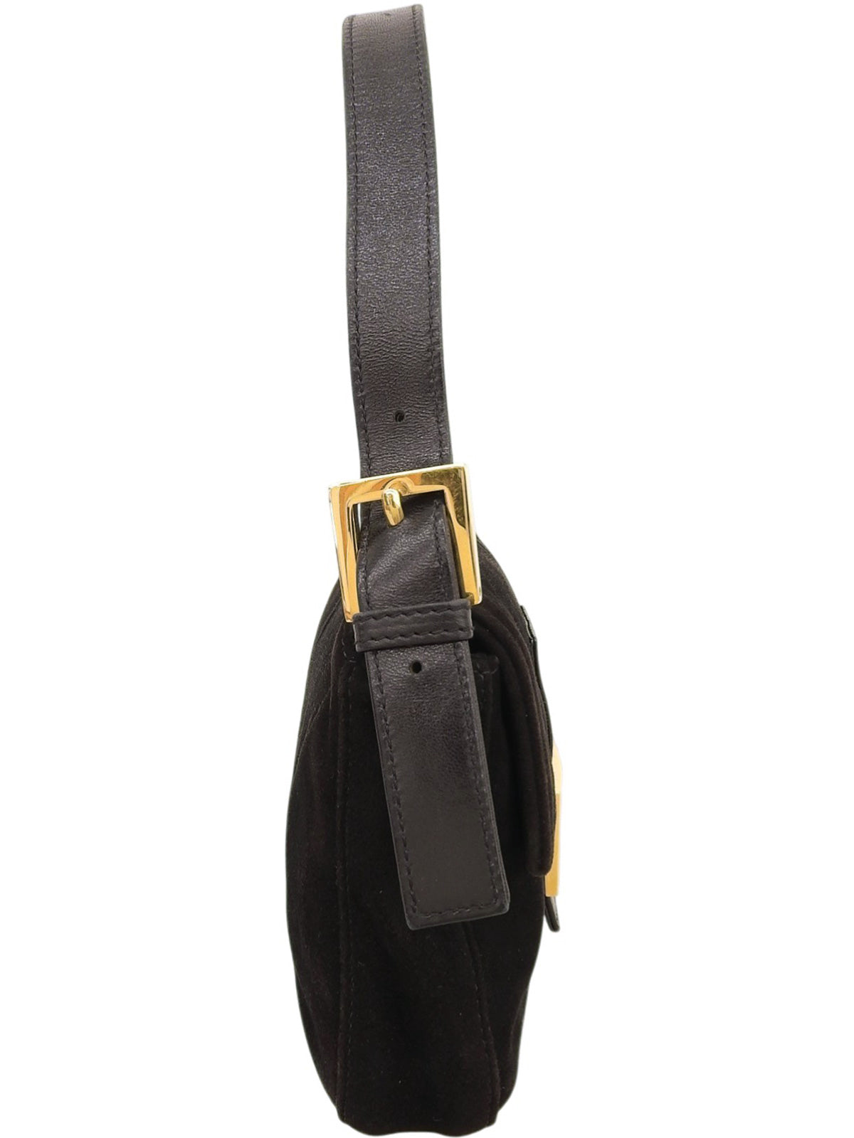 スエードマンマバケット ブラック