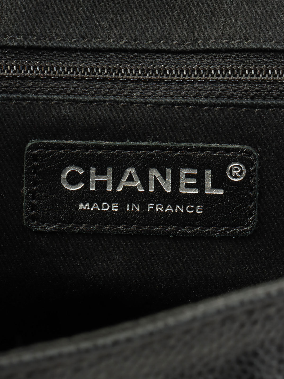 2011 CC Mark 半月形链条单肩包 黑色