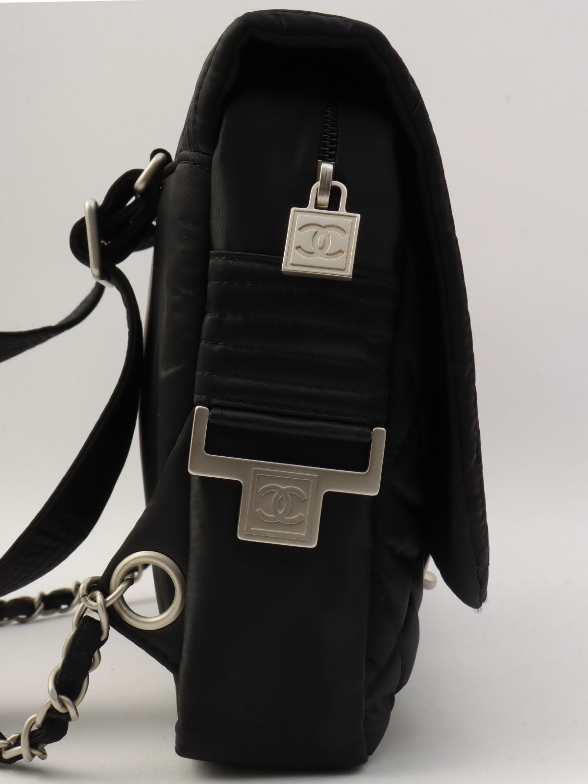 2005年頃製 ナイロンスポーツラインCCターンロックチェーンバックパック ブラック