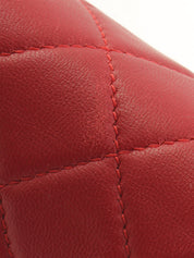 2014年頃製 マトラッセフラフープハンドバッグミニ レッド/ホワイト