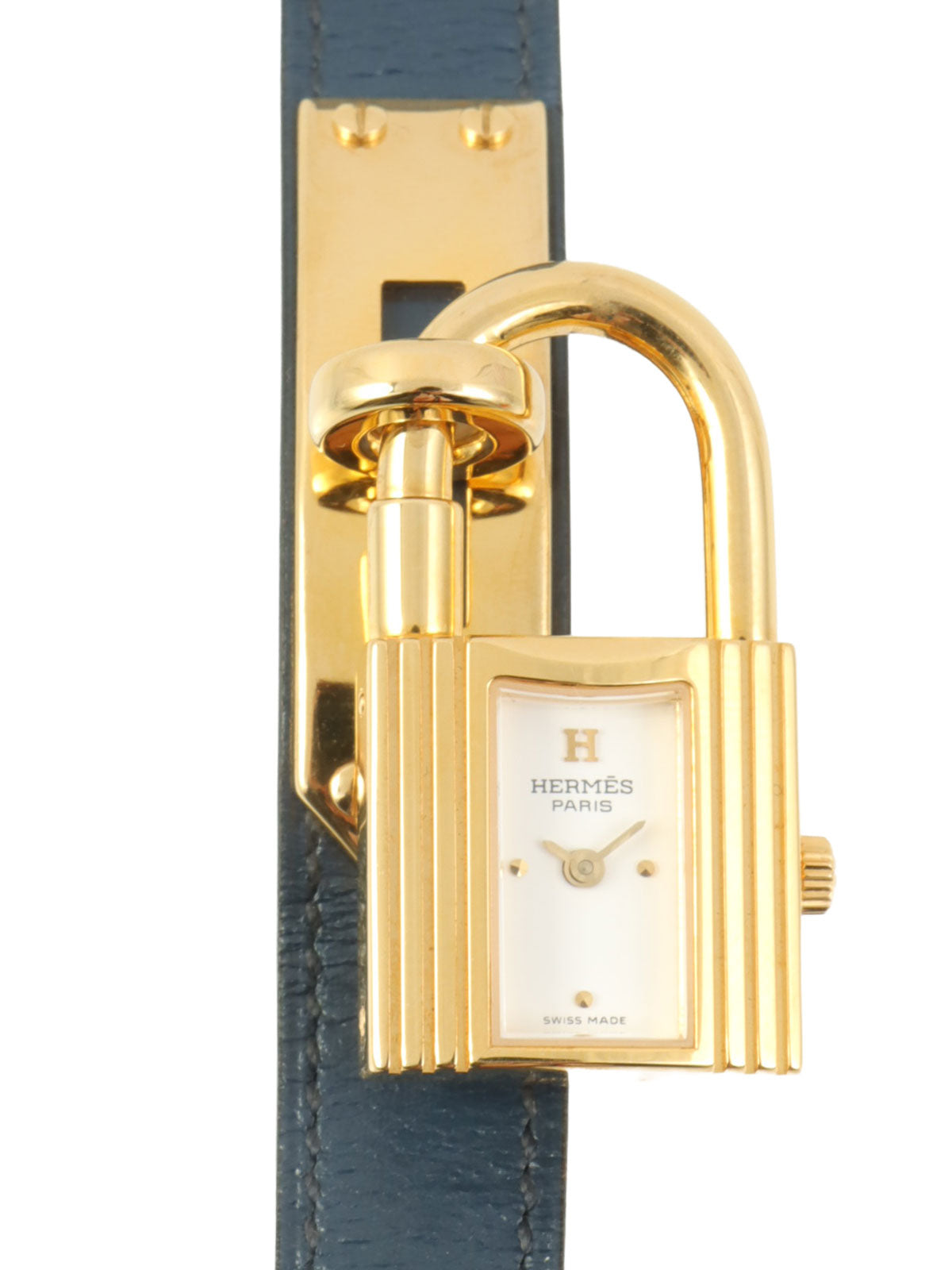 2003年凯利双圈腕表，金/海军蓝