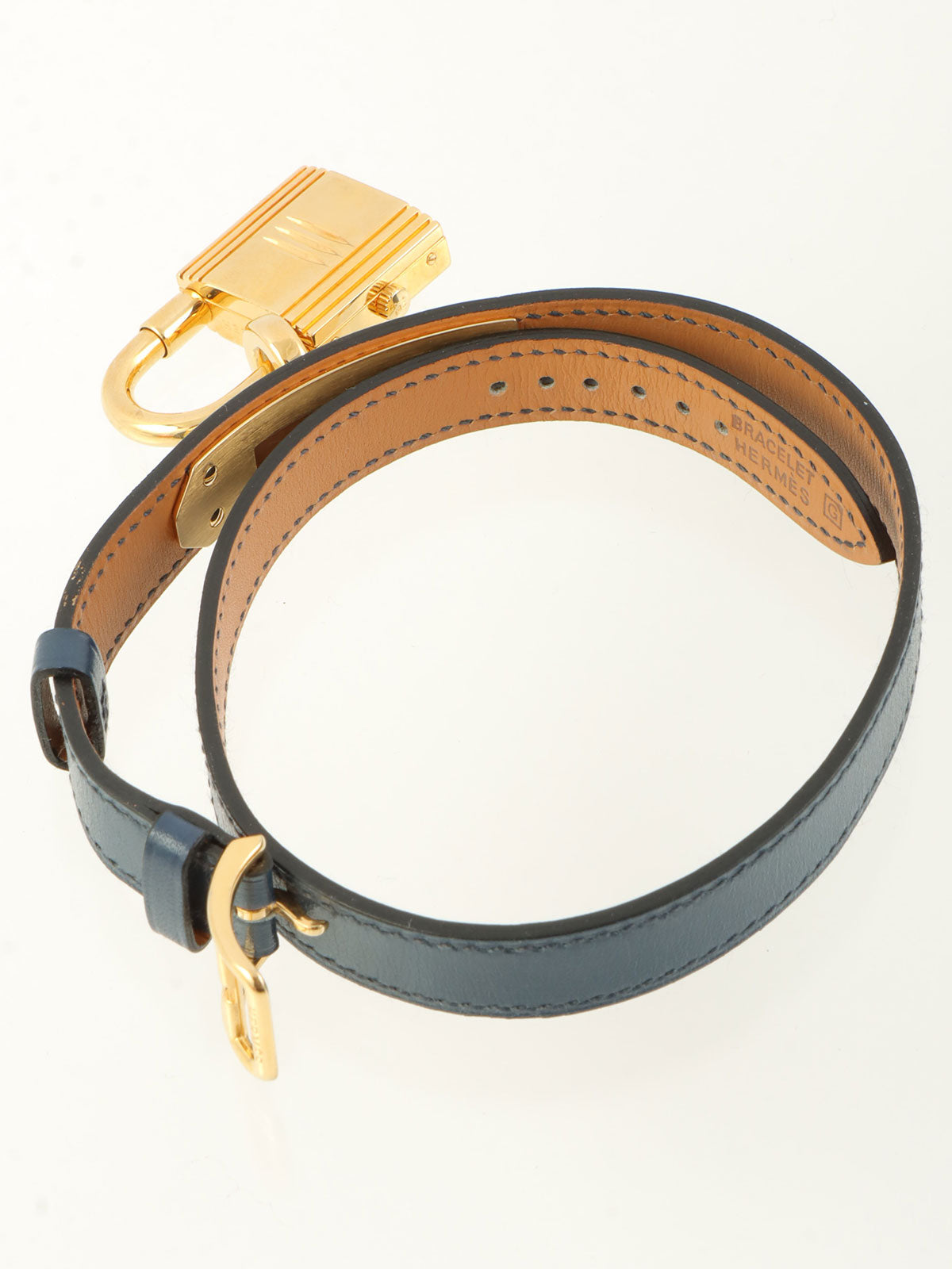 2003年凯利双圈腕表，金/海军蓝