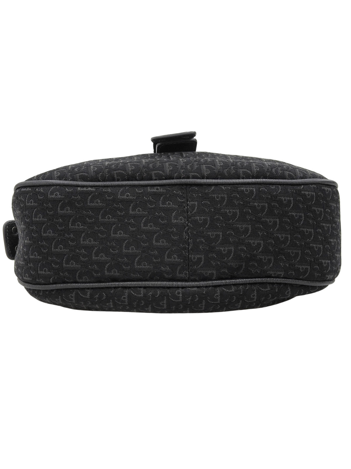 Trotter Pattern Shoulder Bag in Black