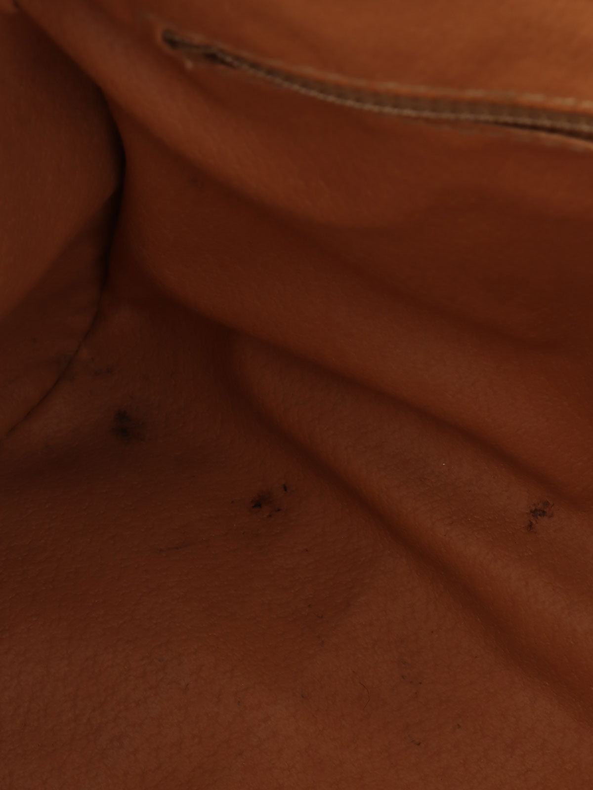 棕色 Macadam 图案 Logo 压纹两用手提包