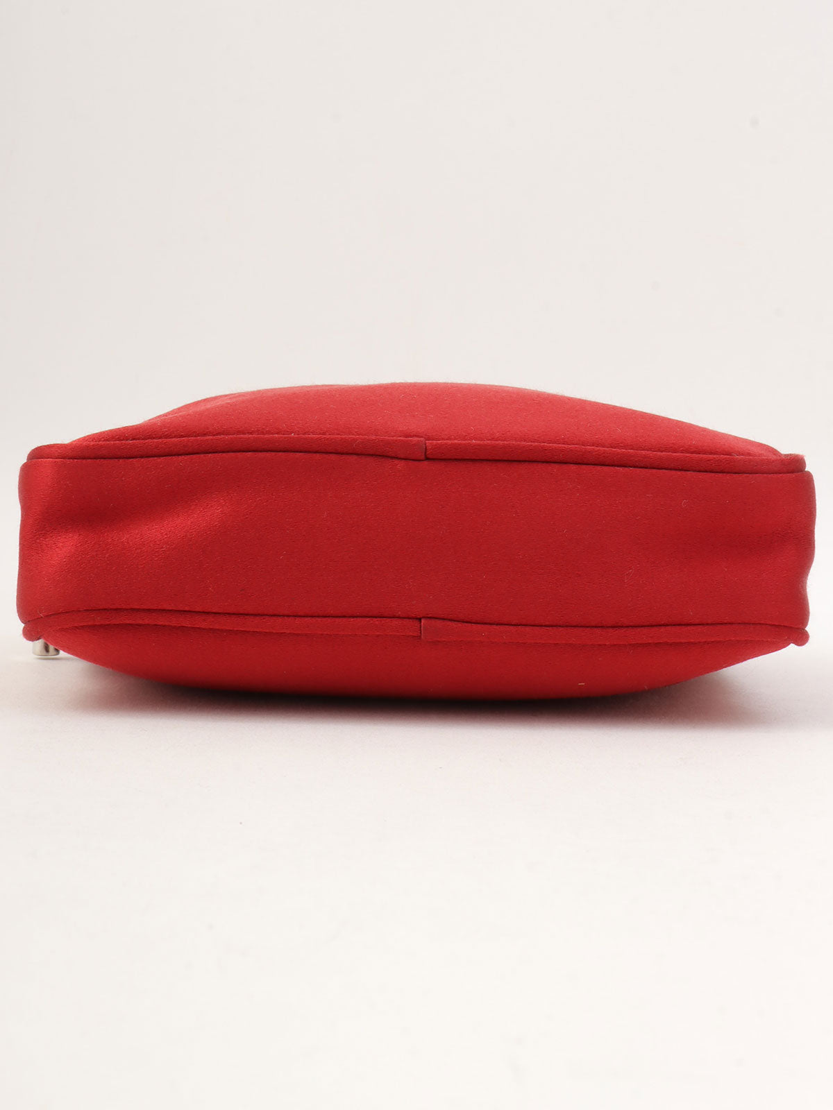 サテンバンブー2wayバッグ レッド