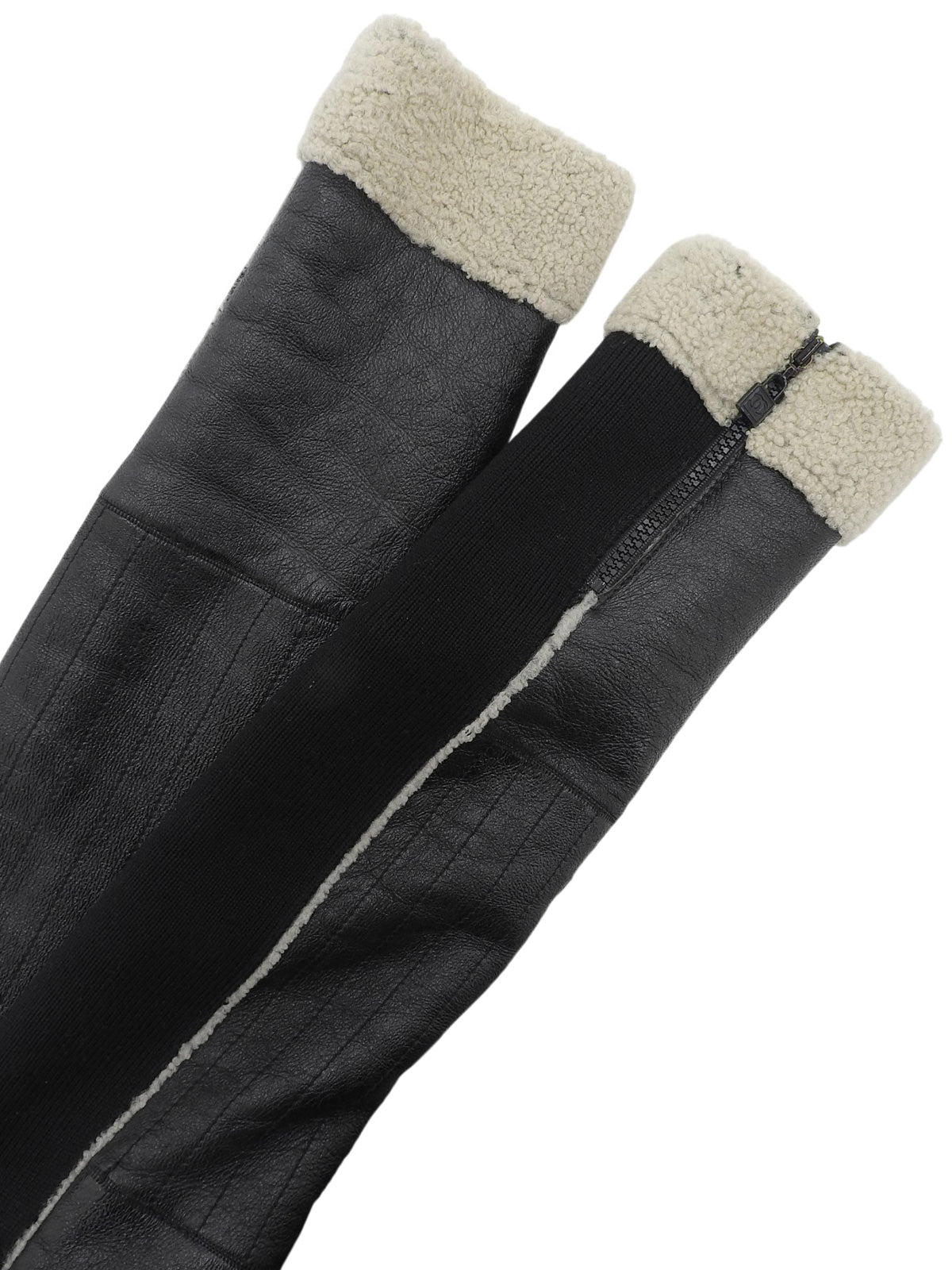 2008 Sport Line Shearling Jacket #38 Black