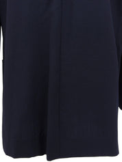 Navy Logo Emblem Embroidered Jacket